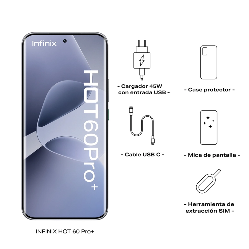 INFINIX Hot 60 Pro + (256GB ) - Imagen 2
